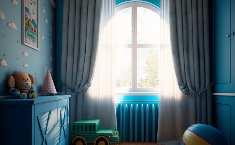 Подбираем шторы для уютной детской комнаты